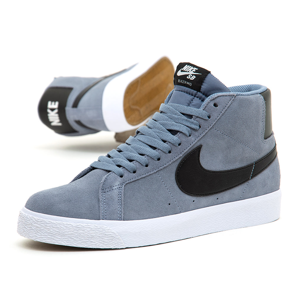 Zoom Blazer Mid (Ashen Slate / Black - White)