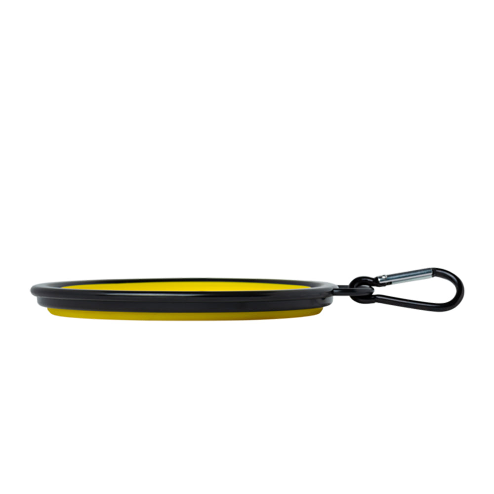 King Dog Bowl (Yellow / Black)