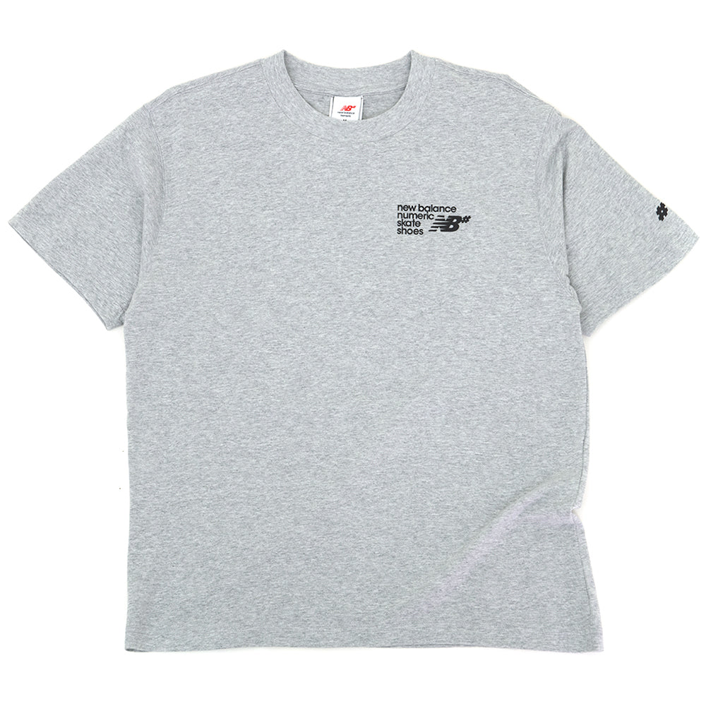 Numeric Small Logo Jersey S/S T-Shirt (Grey)