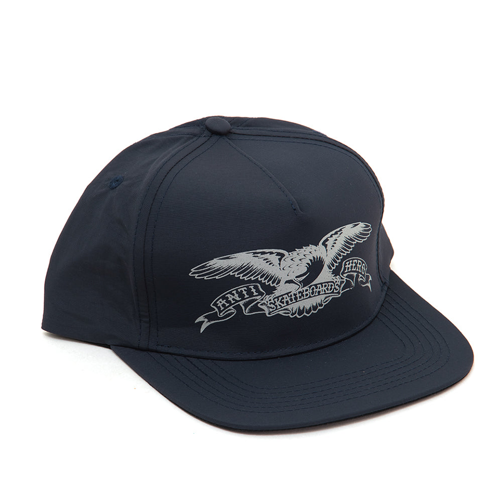 Basic Eagle Adj. Snapback Hat (Navy / Grey)