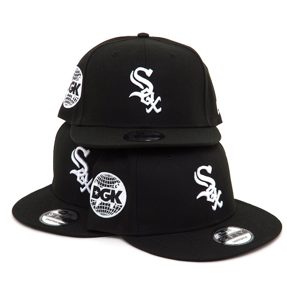 DGK x Chicago White Sox Snapback Hat (Black)