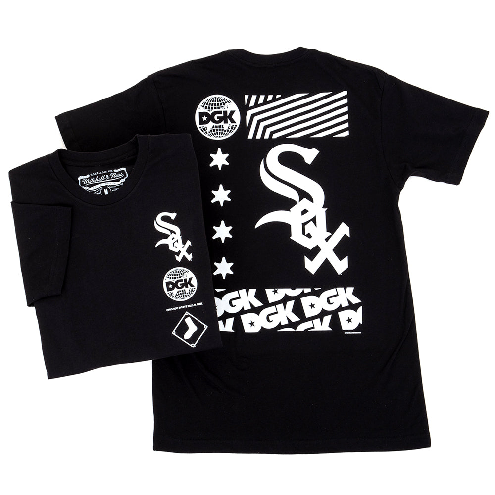 DGK x Chicago White Sox T-Shirt (Black) – Uprise Skateshop