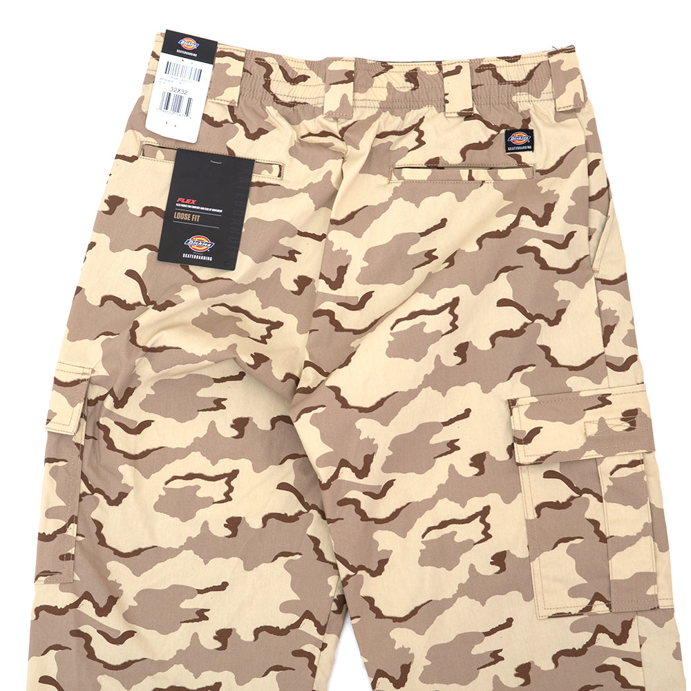Dickies Skateboarding Loose Fit Camo Cargo Pants (Desert Camo)