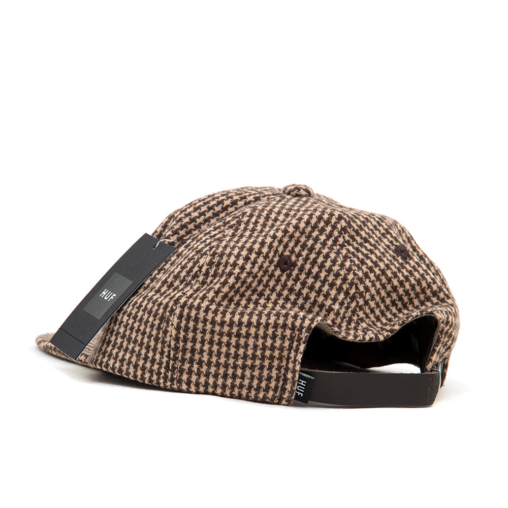 Onestar Houndstooth 6-Panel Strapback Hat (Oatmeal)