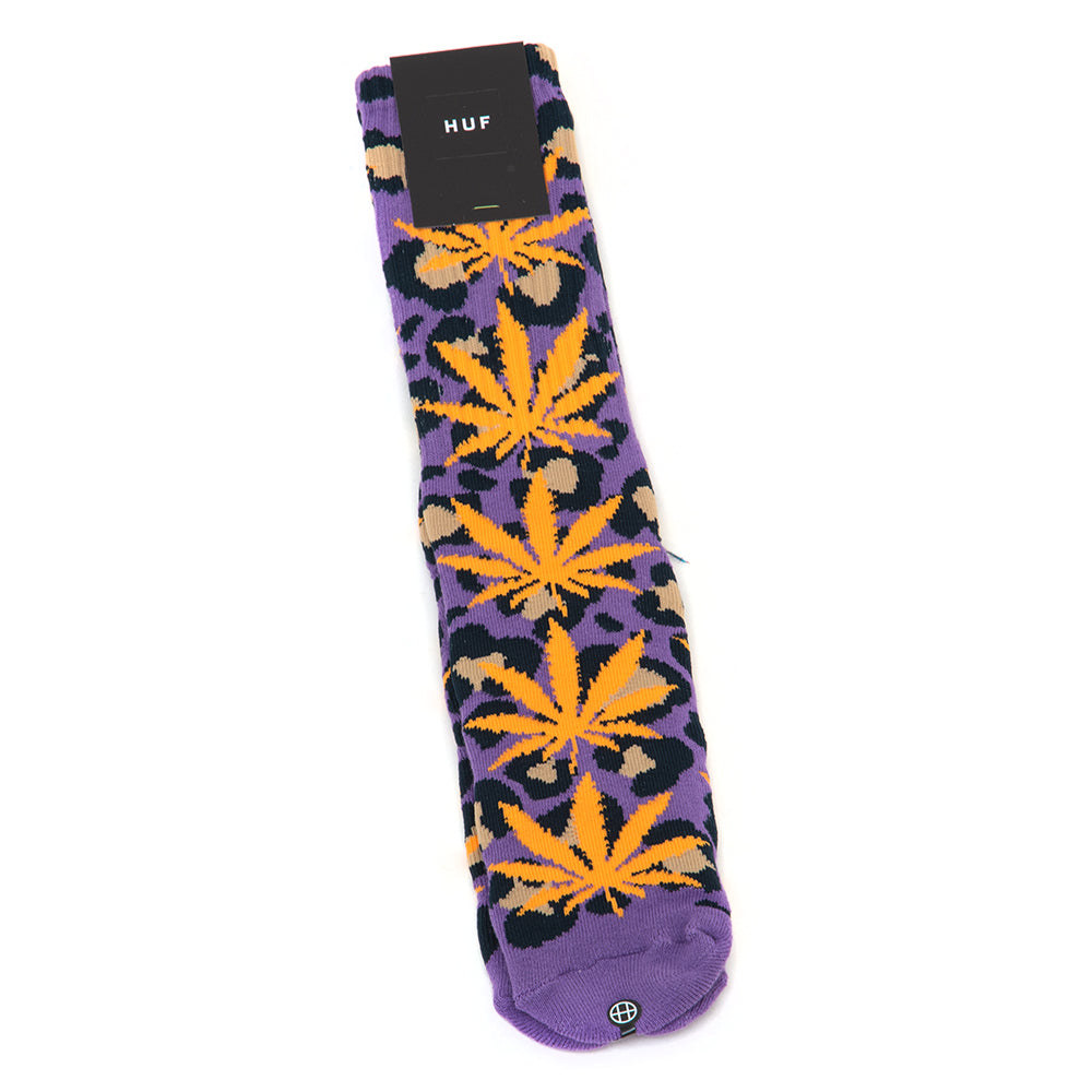 Wildlife Plantlife Sock (Eggplant)