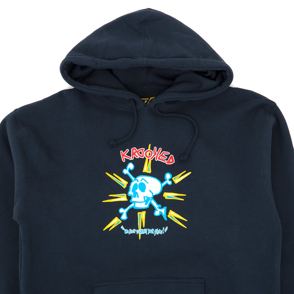 Style Hooded Sweatshirt (Slate Blue / Multi)