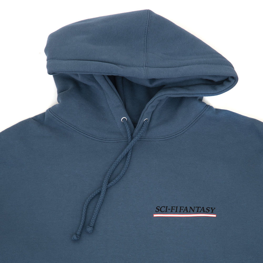 Industrial Hooded Sweatshirt (Storm Blue)
