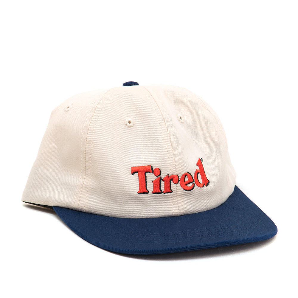 Two Tone Logo Cap (Cream / Dark Blue)