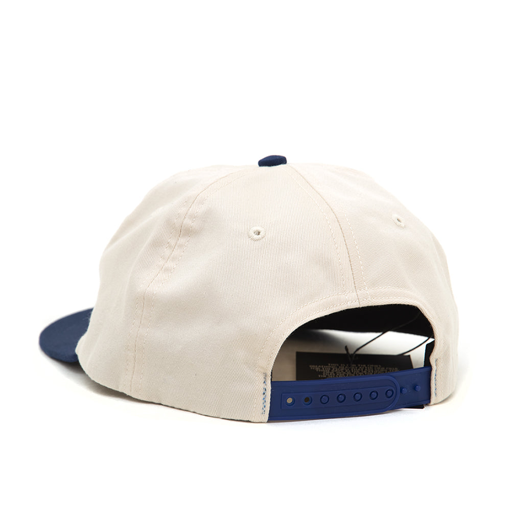 Two Tone Logo Cap (Cream / Dark Blue)