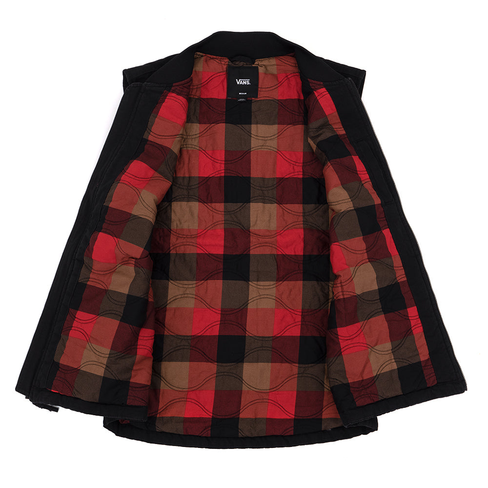 Plaid Talbot Vest (Black / Taos Taupe) VBU