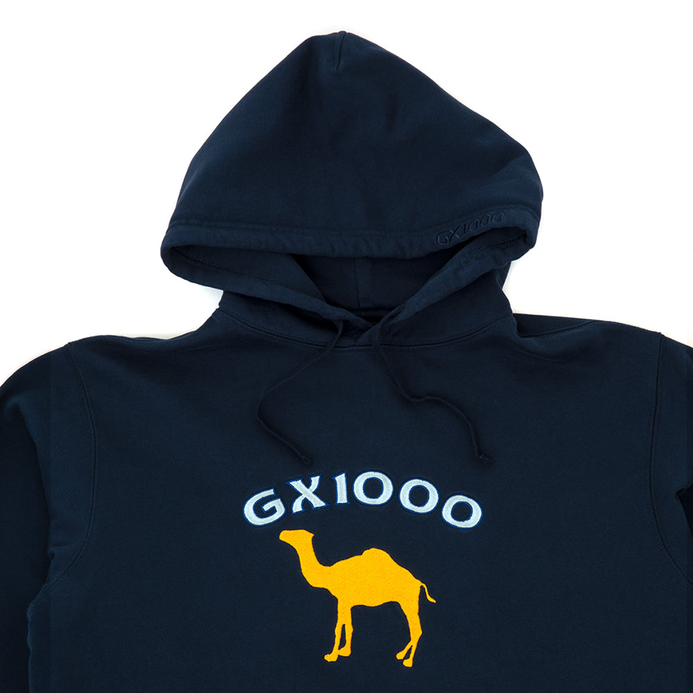 Dromedary Hooded Sweatshirt (Navy)
