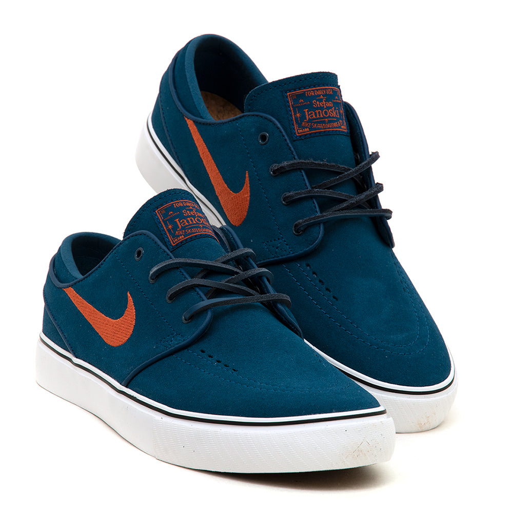 Zoom Janoski OG+ (Blue Force / Campfire Orange)