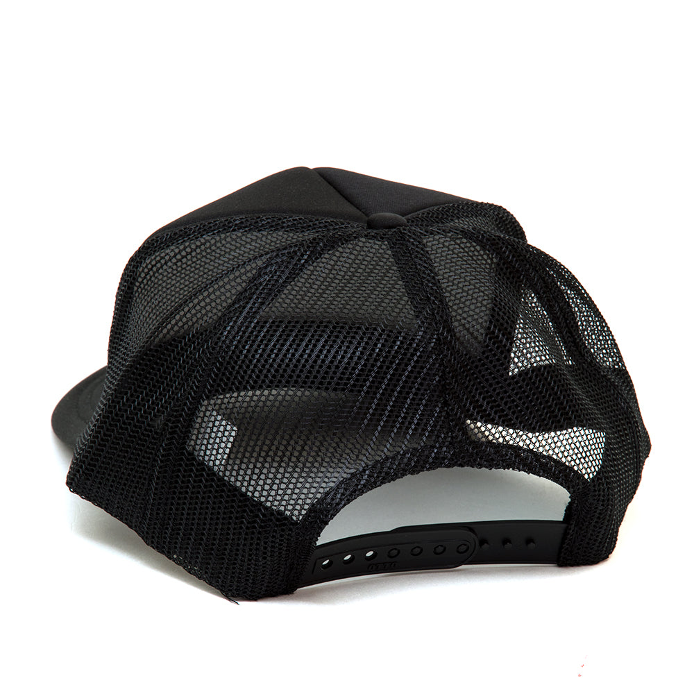 One Liner Snapback Hat (Black / Black)