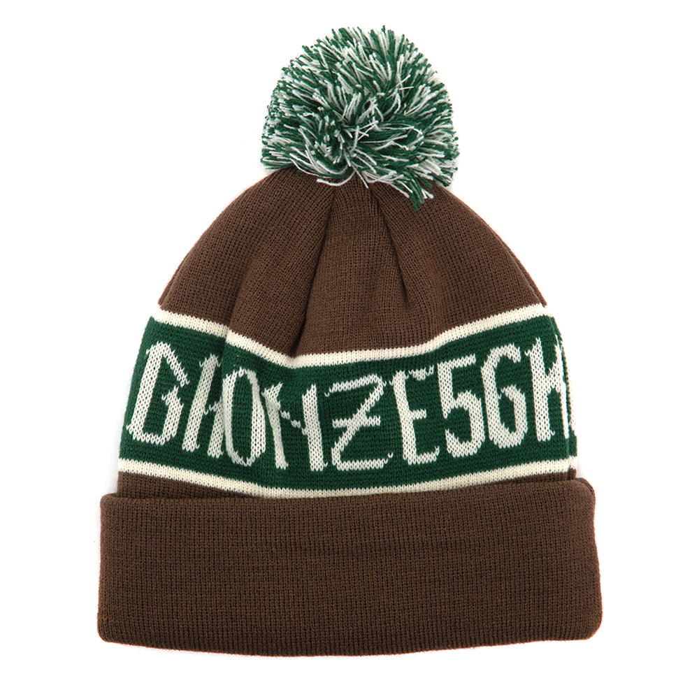 Poof Ball Beanie (Brown) – Uprise Skateshop