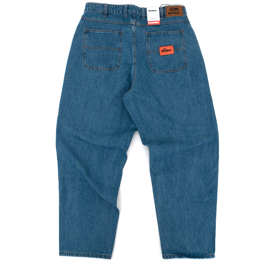Santosuosso Denim Jeans (Washed Indigo)