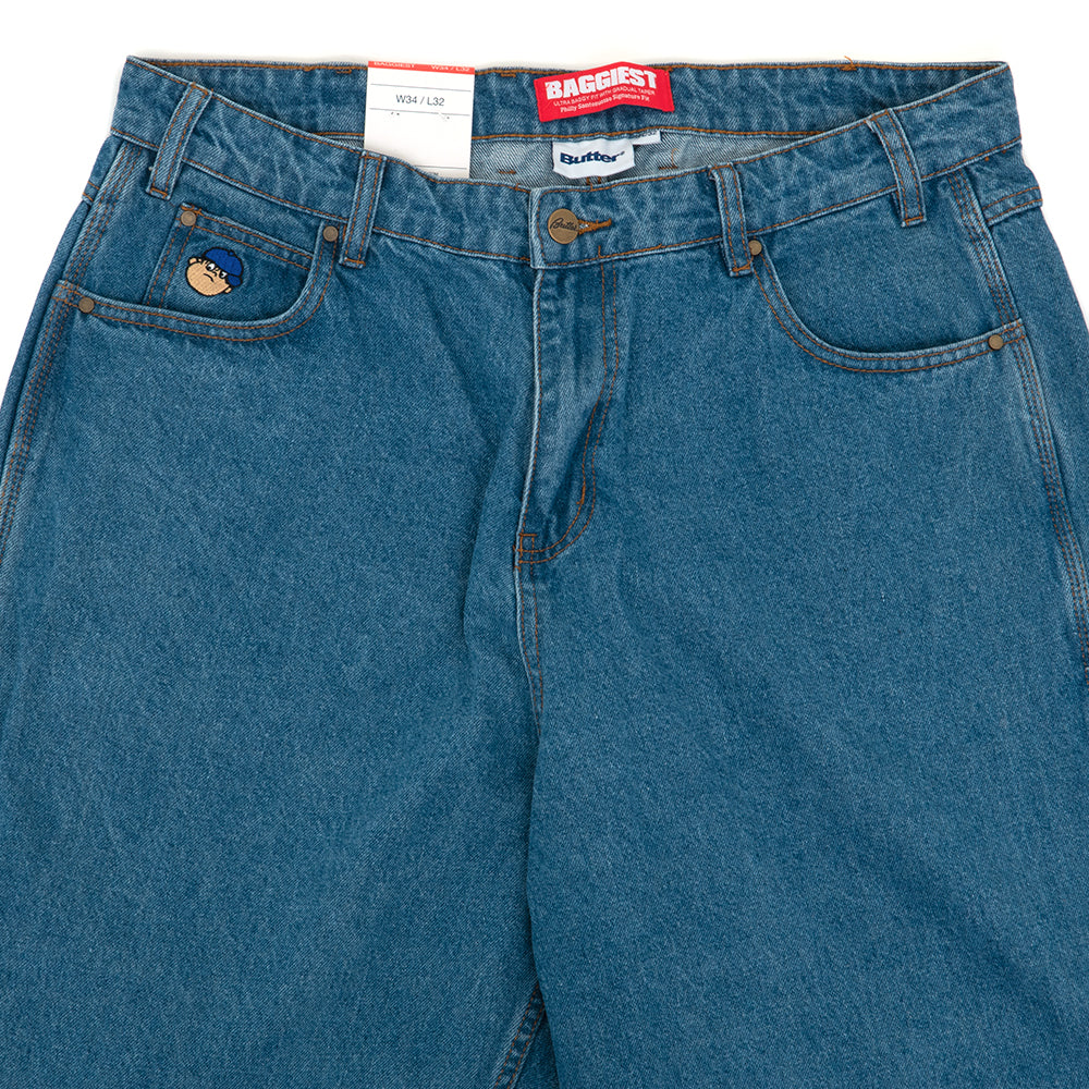 Santosuosso Denim Jeans (Washed Indigo)