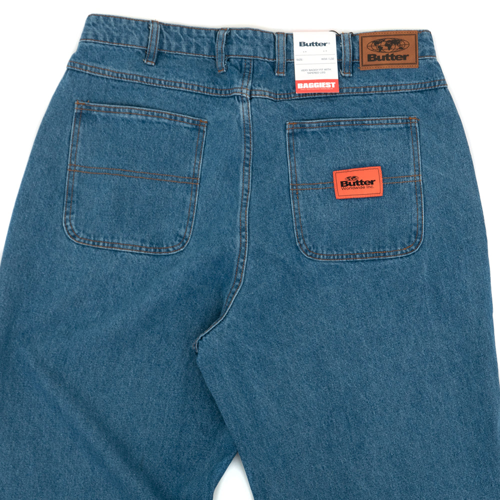 Santosuosso Denim Jeans (Washed Indigo)