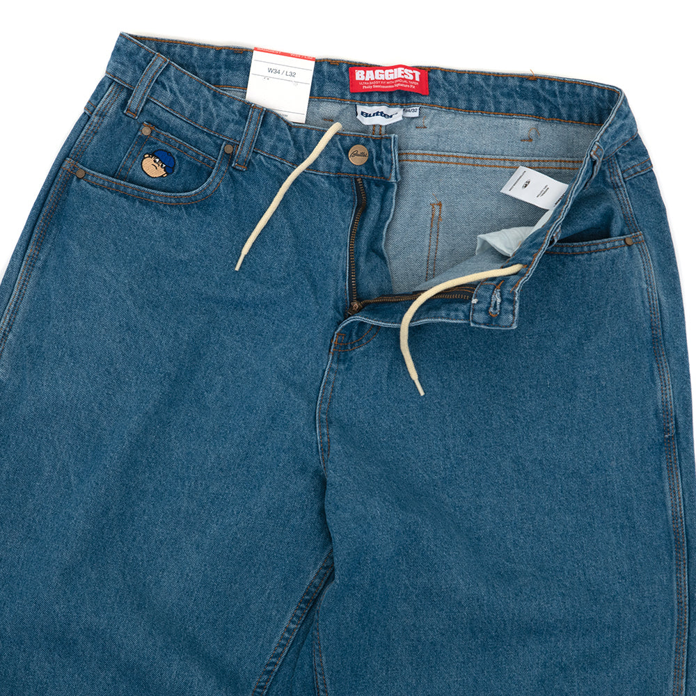 Santosuosso Denim Jeans (Washed Indigo)