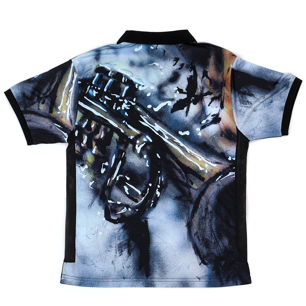 Miles Davis Soccer Jersey (Black) (S)