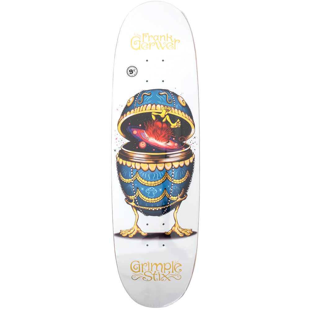 Gerwer Grimple Stix Fabrage Egg Shaped Deck (9.1) – Uprise Skateshop
