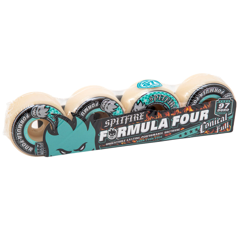 56mm Formula Four Conical Full - Natural (97 Duro)