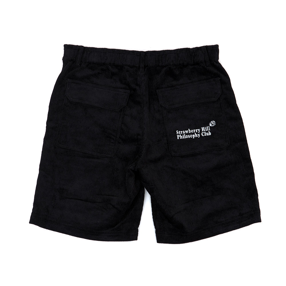 Think About It Cord Shorts (Black)