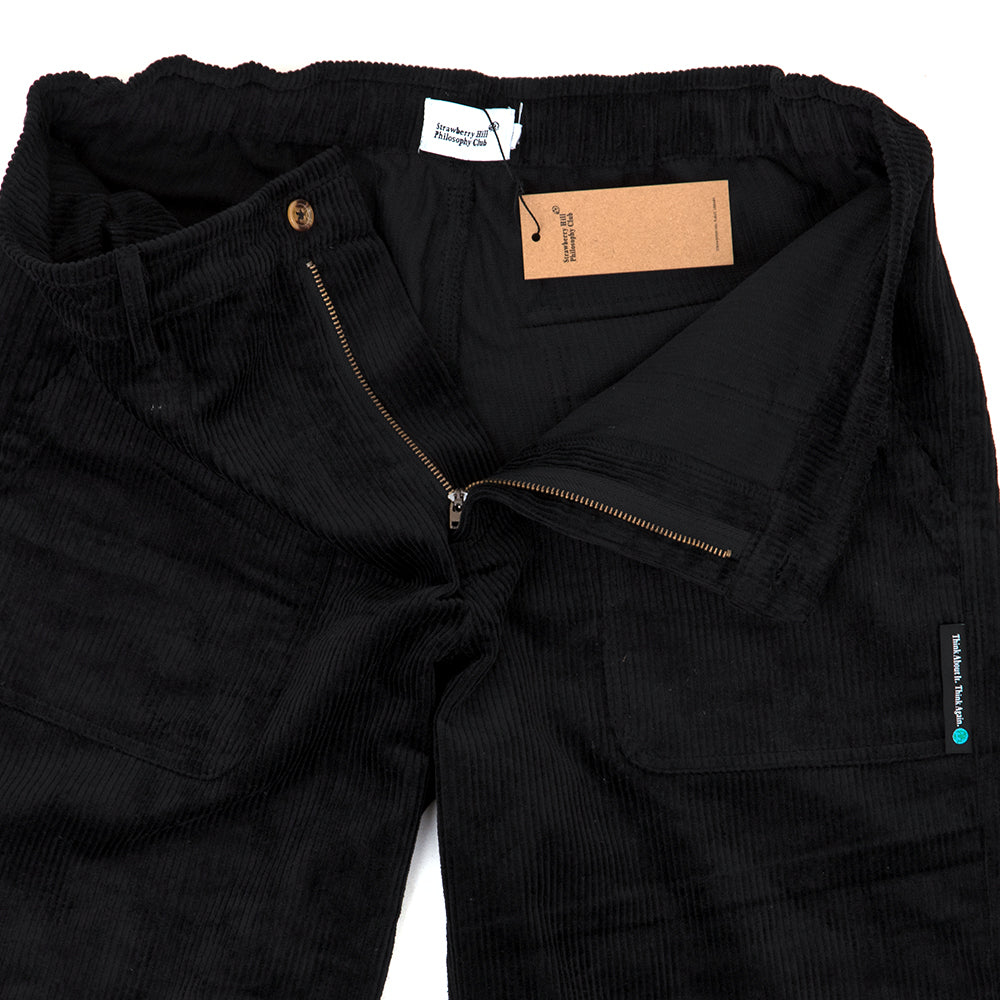 Think About It Cord Shorts (Black)