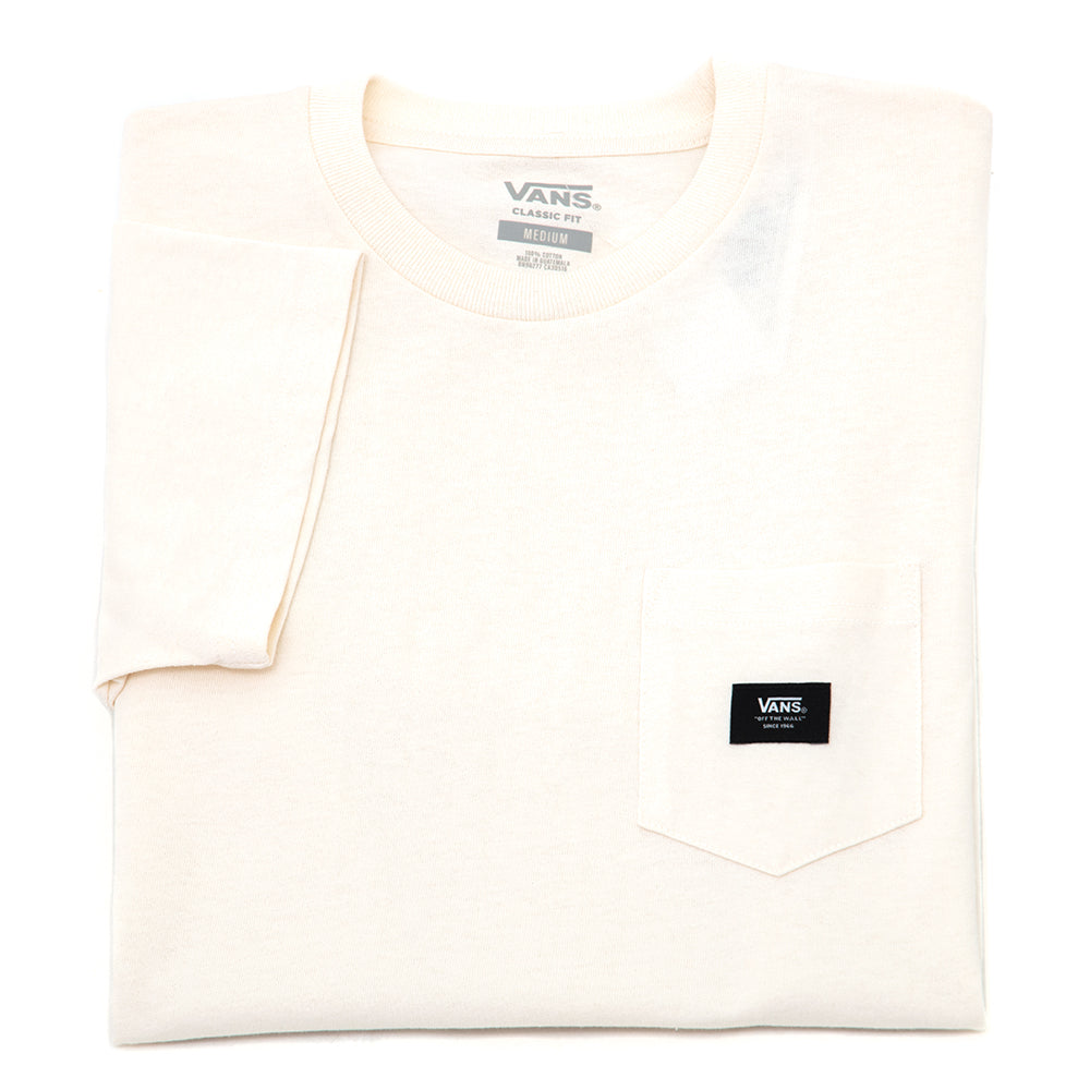Woven Patch Pocket T-Shirt (Antique White) VBU