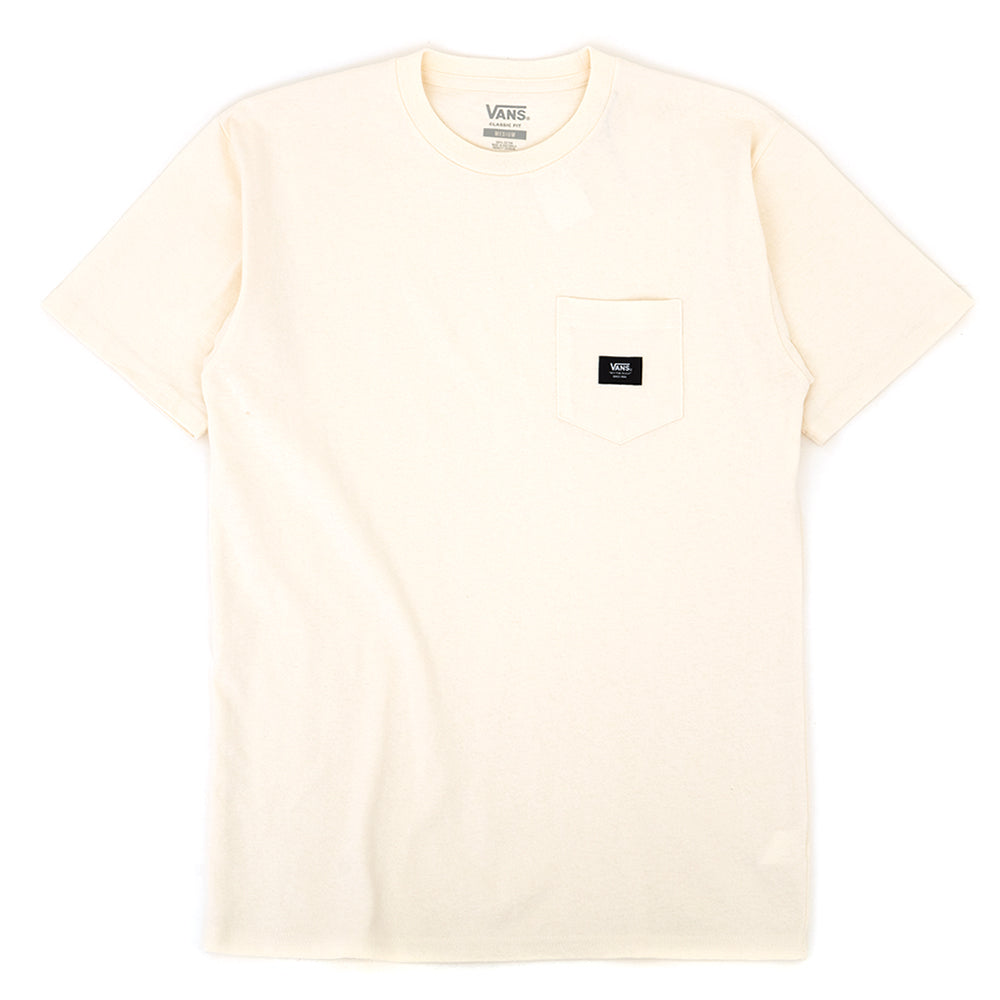 Woven Patch Pocket T-Shirt (Antique White) VBU