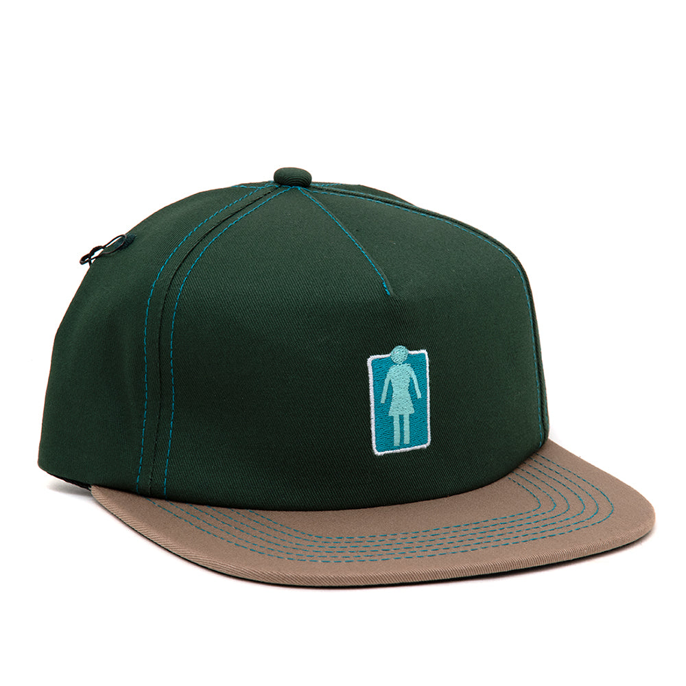 Lovers OG 5-Panel Snapback Hat (Forest Green)