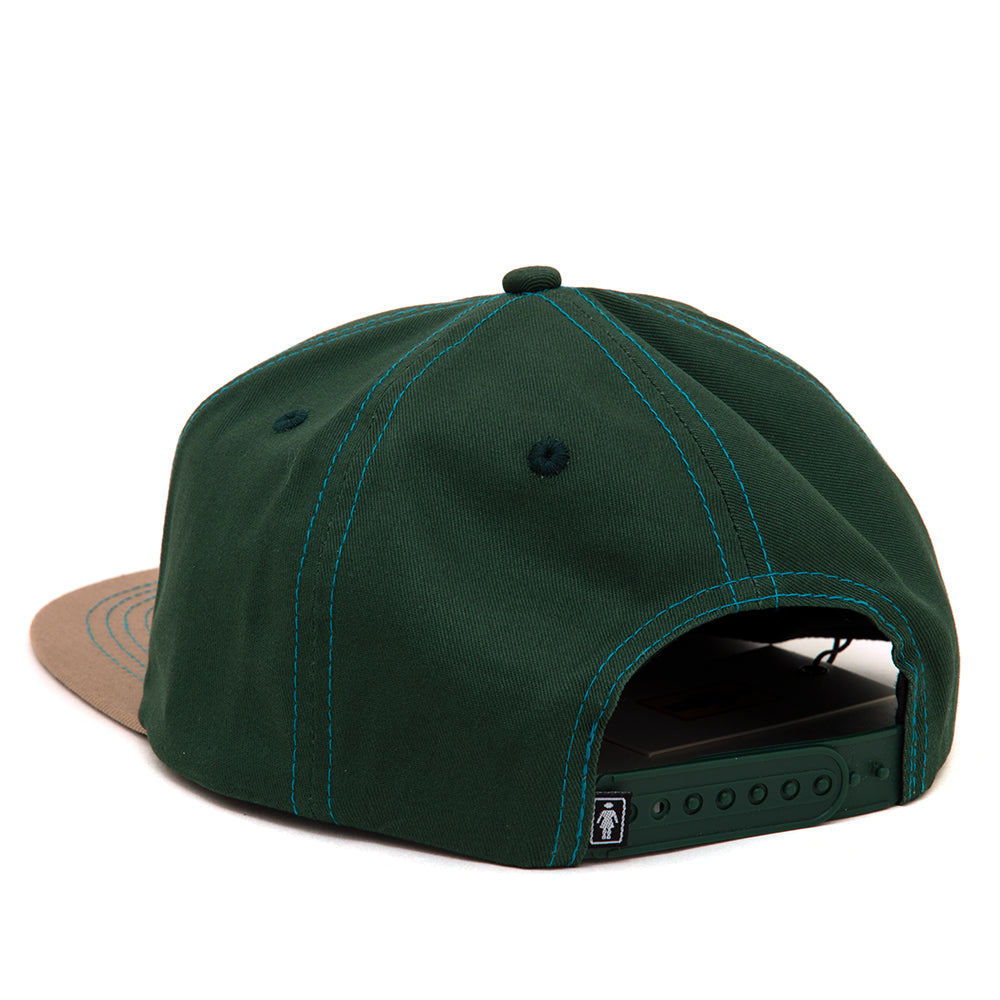 Lovers OG 5-Panel Snapback Hat (Forest Green)