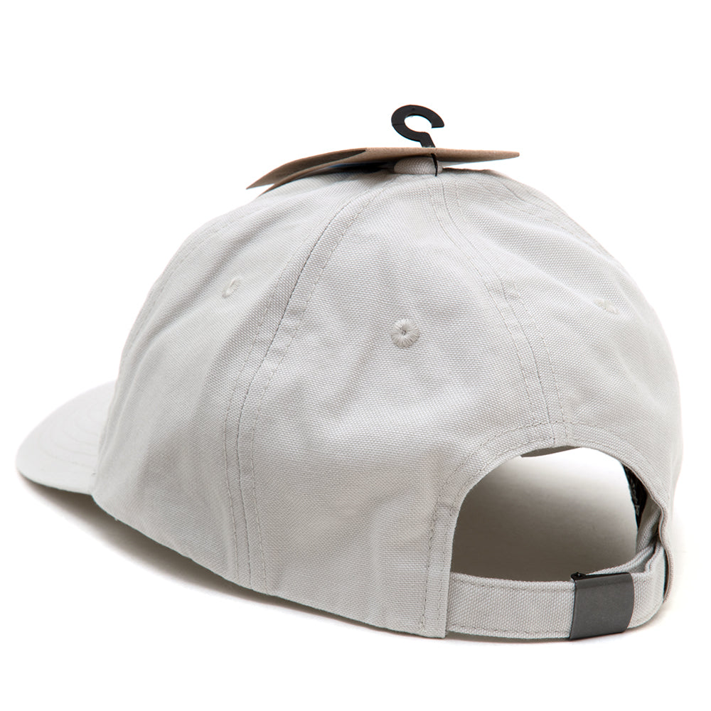 Unstructured Skate Strapback Hat (Light Bone / White)