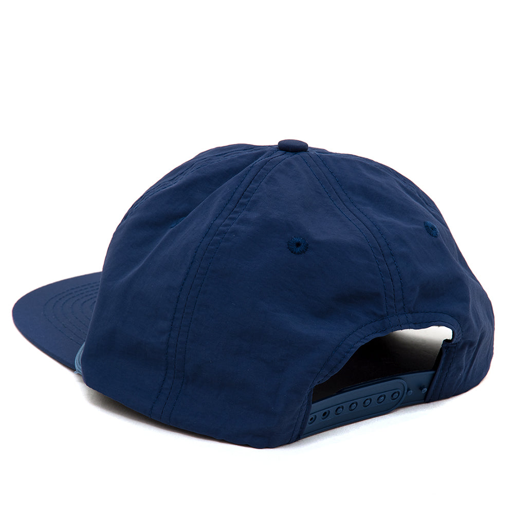 Cappy 5-Panel Snapback Hat (Blue)