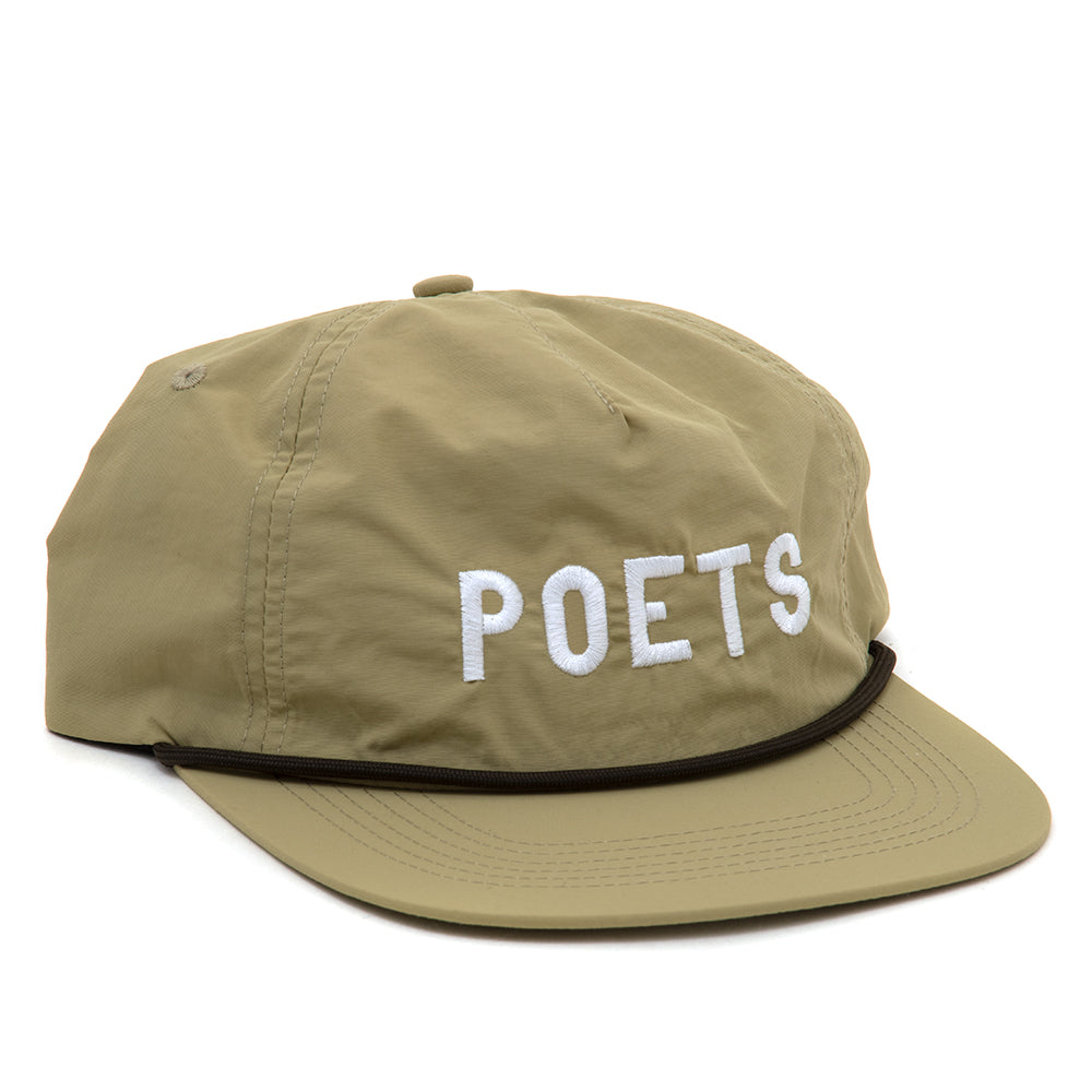 Cappy 5-Panel Snapback Hat (Tan)