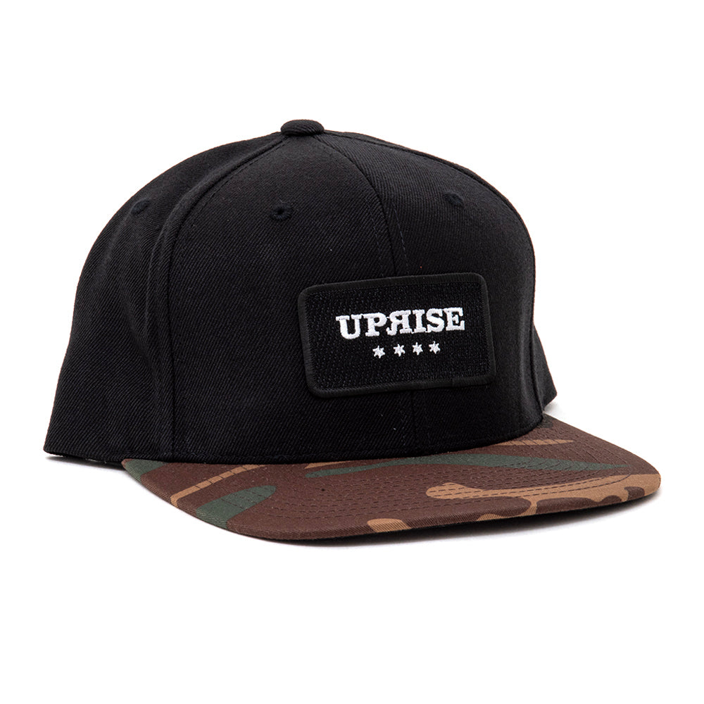 Clarendon Stars Snapback - Black / Camo