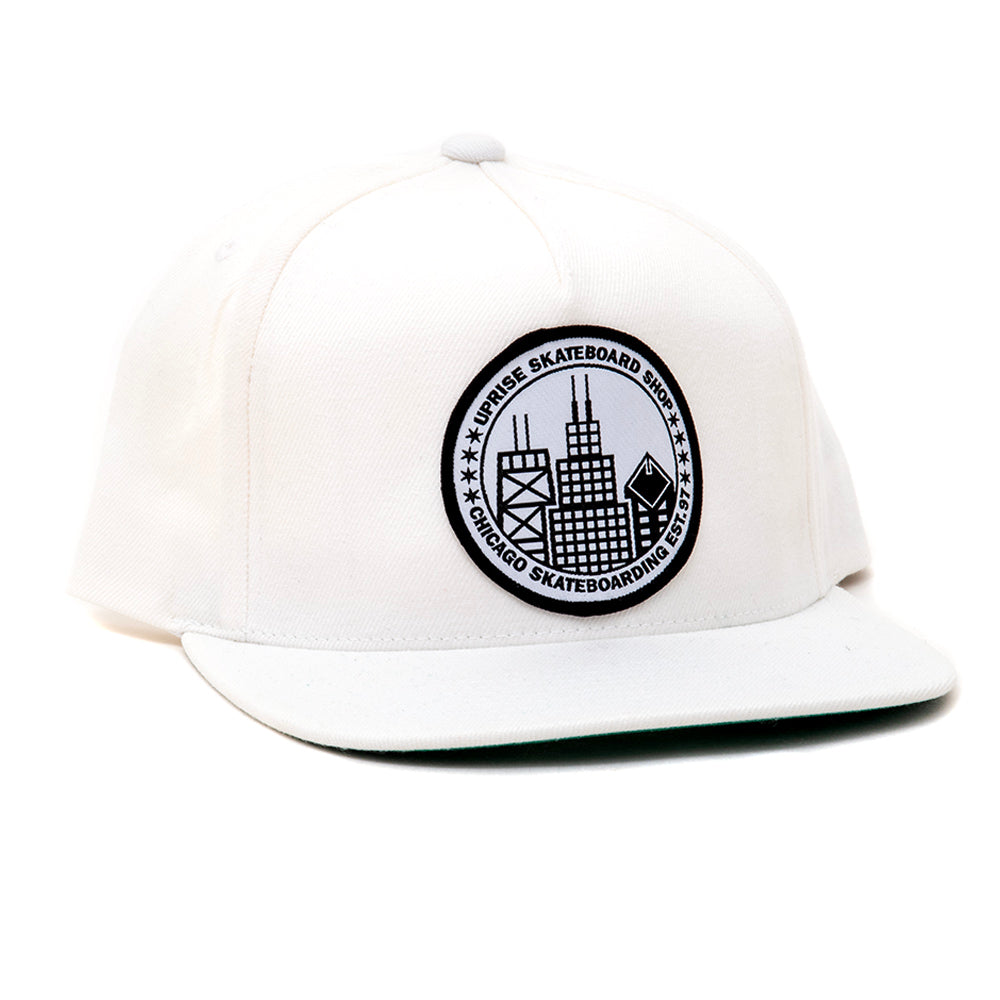 City Seal Snapback - White