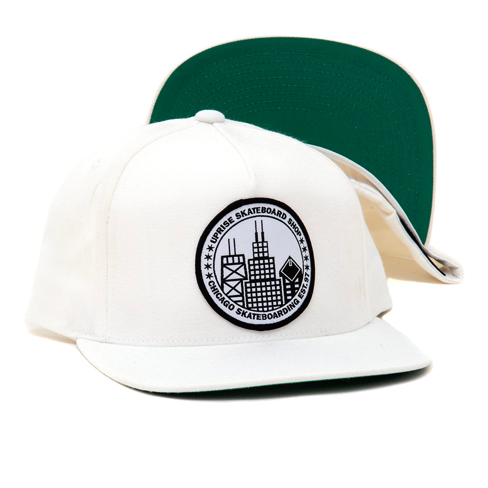City Seal Snapback - White