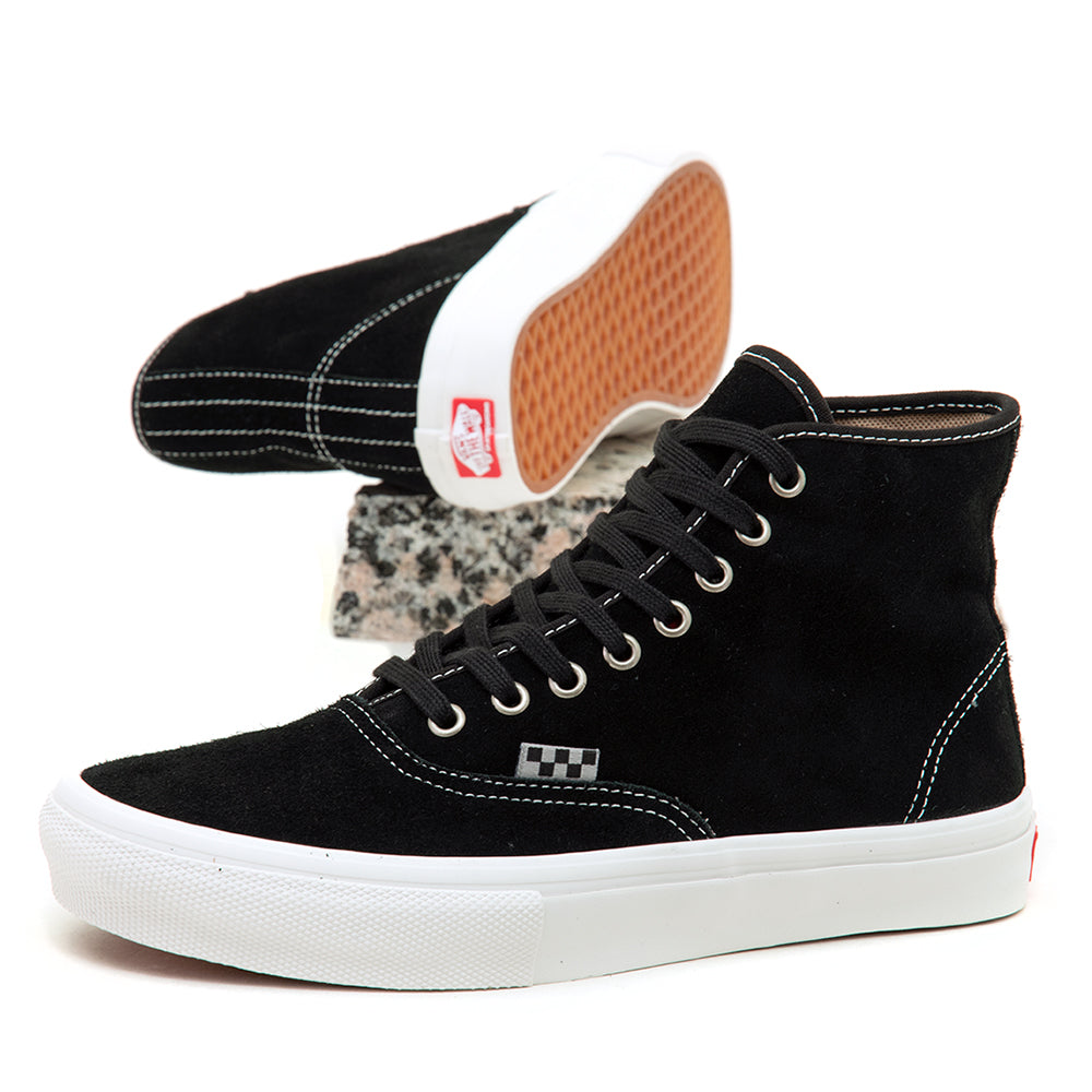 Skate Authentic High (Black Suede) VBU