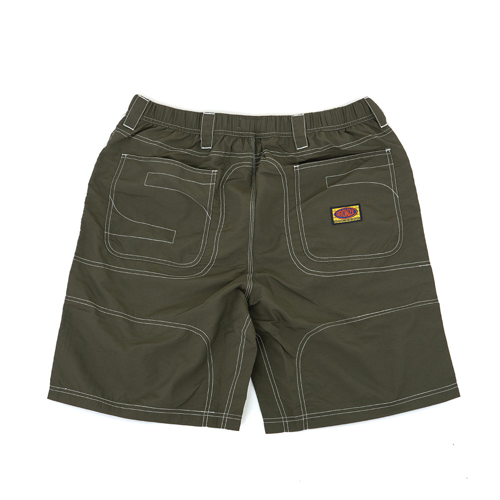 Double Knee Shorts (Olive)