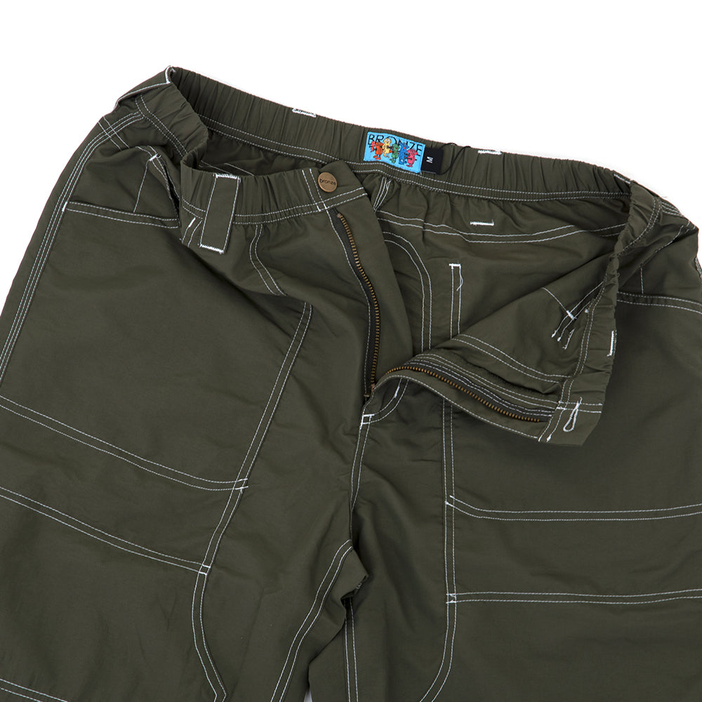 Double Knee Shorts (Olive)