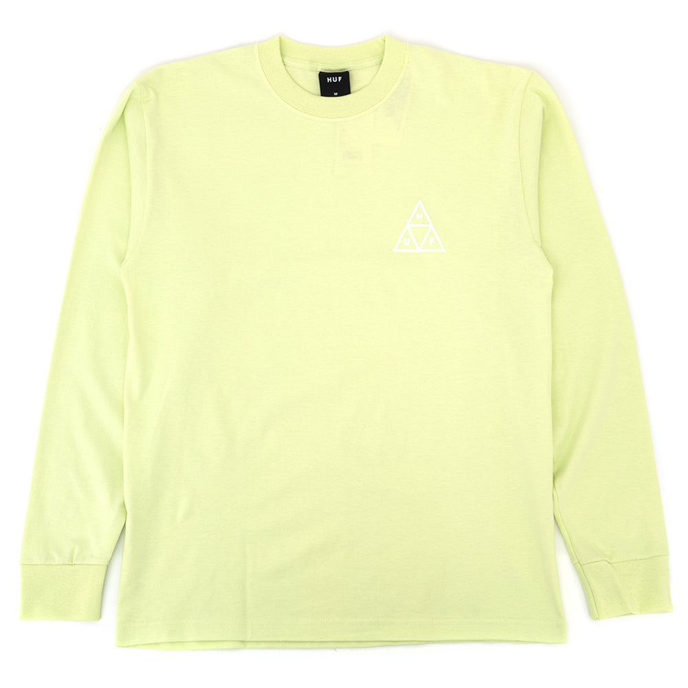 Set Triple Triangle L/S T-Shirt (Lime)
