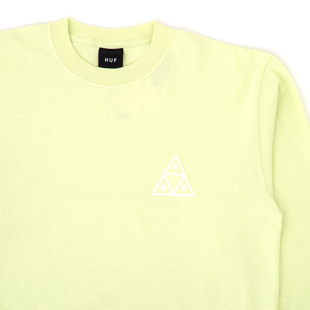 Set Triple Triangle L/S T-Shirt (Lime)