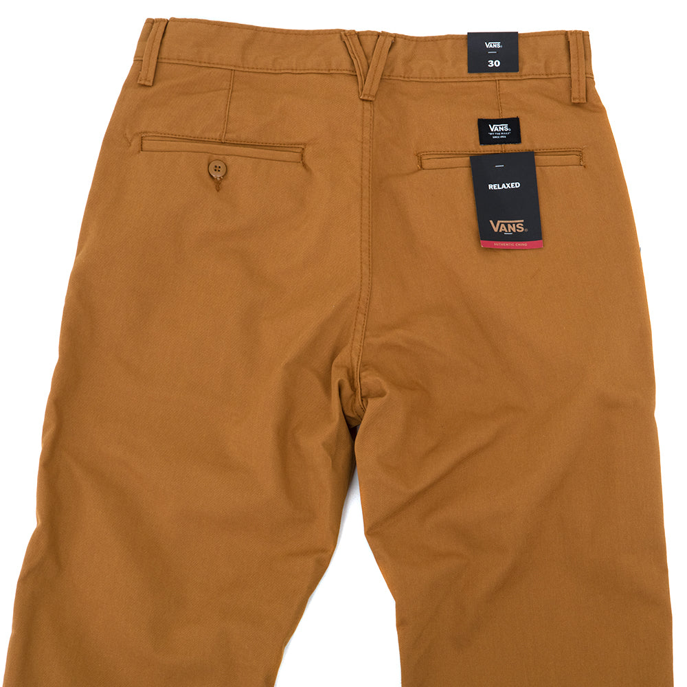 Authentic Chino Relaxed Pant (Golden Brown) VBU