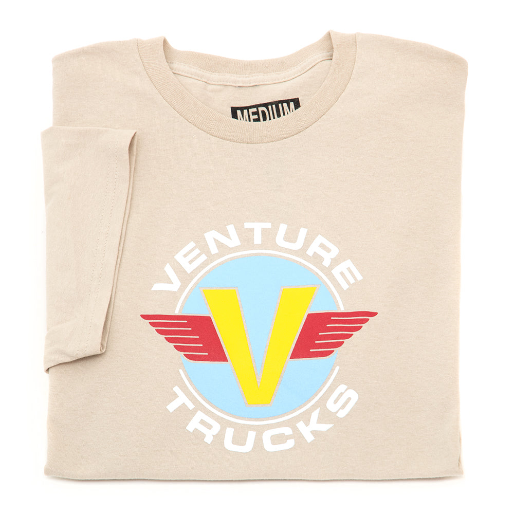 Wings S/S T-Shirt (Sand) (S)