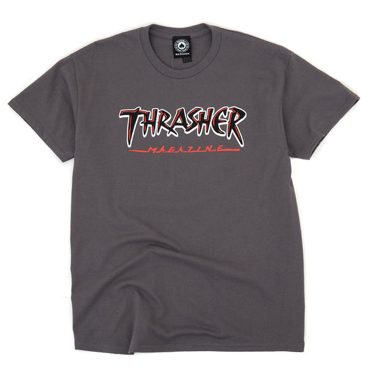 Slash S/S T-Shirt (Charcoal)