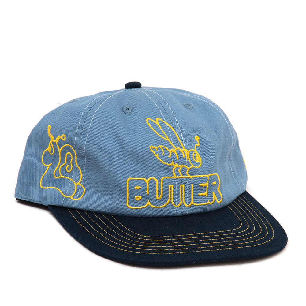 Critter 6-Panel Cap (Sky / Navy)