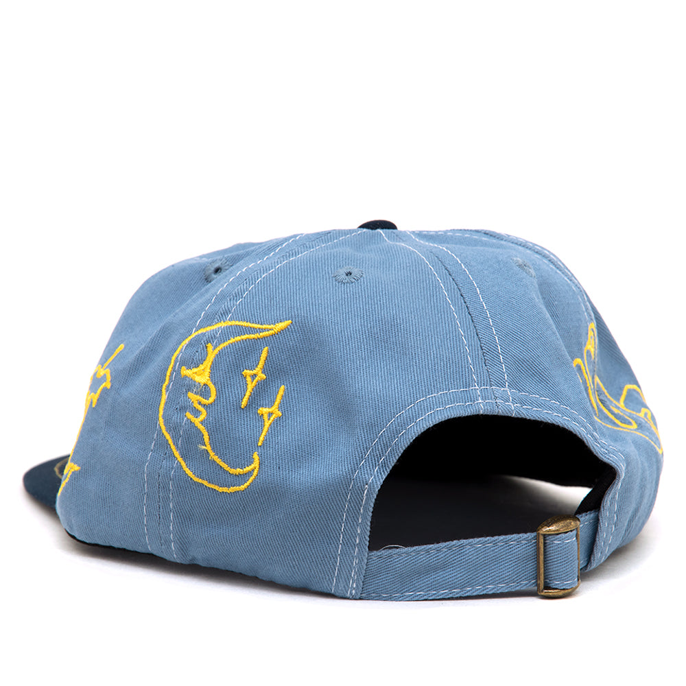 Critter 6-Panel Cap (Sky / Navy)