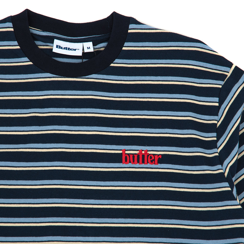 Gardens Stripe T-Shirt (Navy)