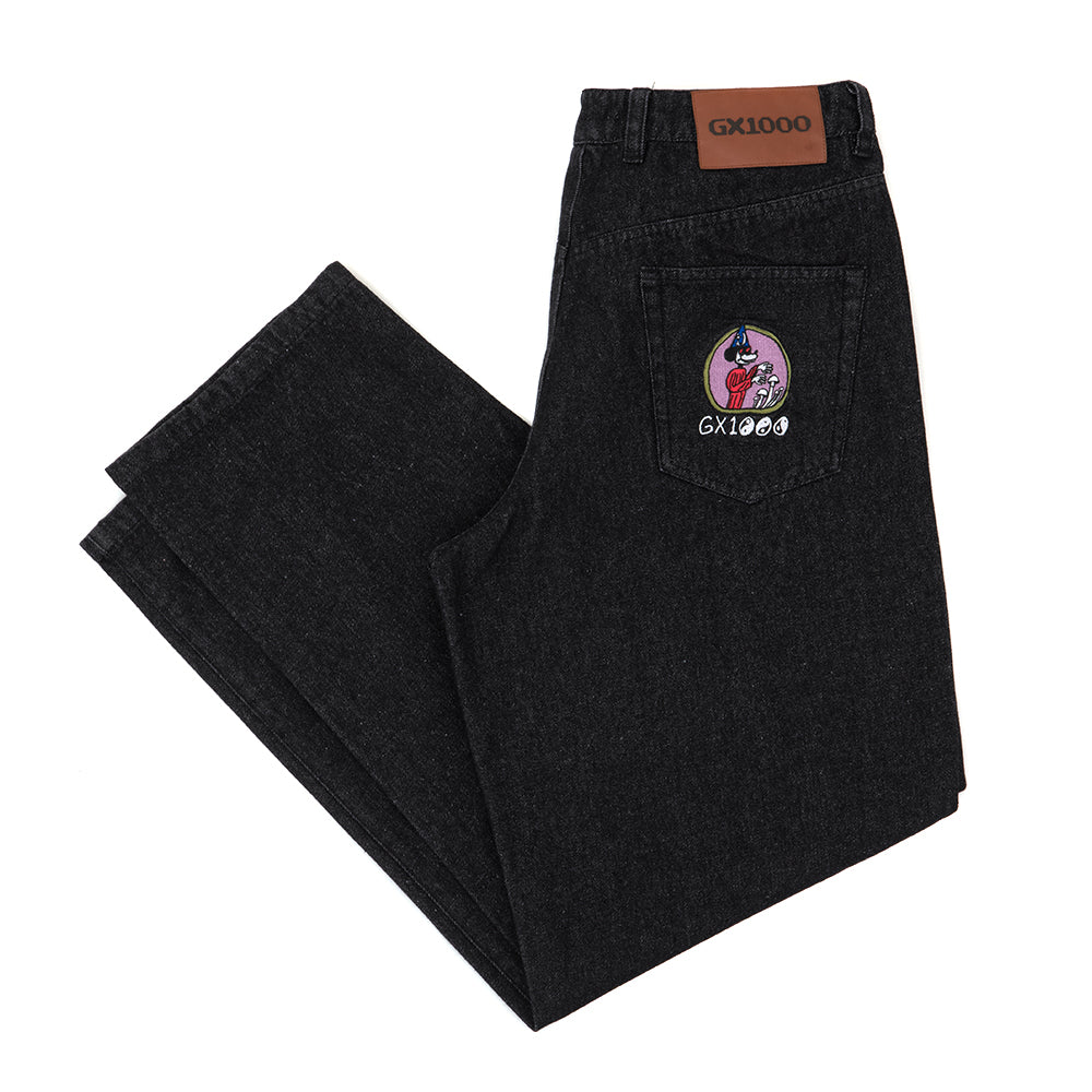 Baggy Denim Pant (Black)
