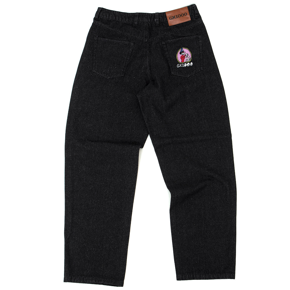 Baggy Denim Pant (Black)